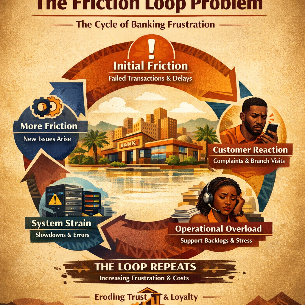 “The Silent Cracks of African Banking (Part 1): Hidden Problems Costing Banks Customers — And How to Fix Them”