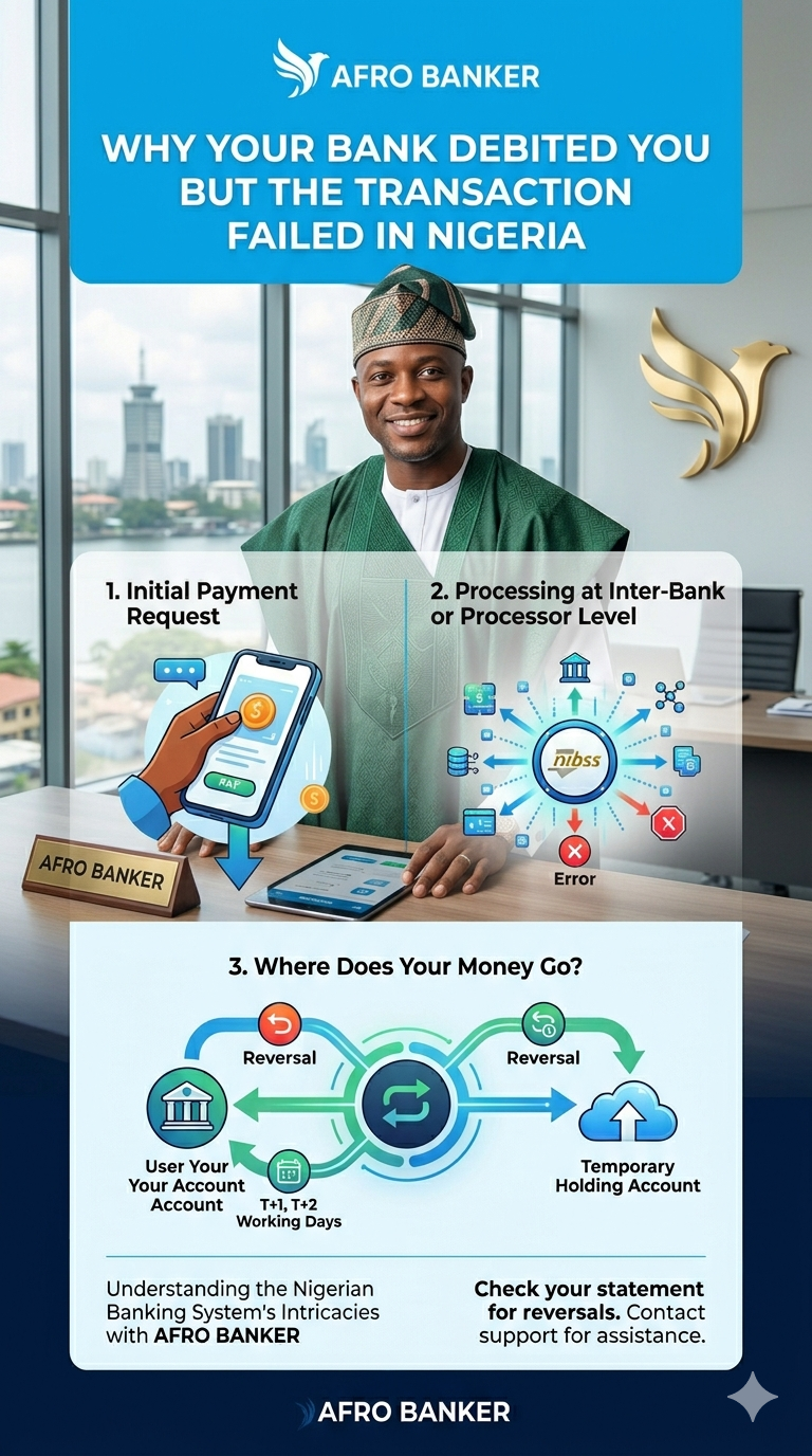 Why Your Bank Debited You But The Transaction Failed – (Complete Pillar Guide to Failed Bank Transactions and Reversals)